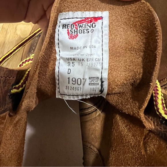 Red Wing CLASSIC MOC MEN'S 6-INCH BOOT IN COPPER ROUGH & TOUGH LEATHER - Picture 8 of 15